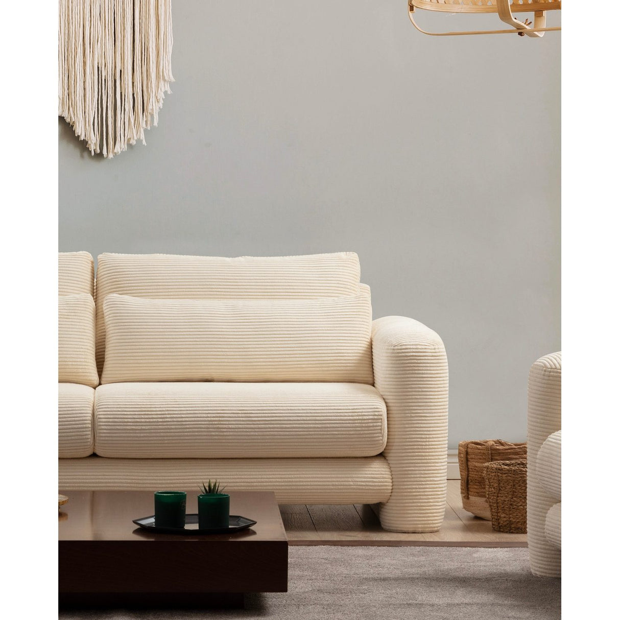 Vilnius (180 x 97 x 73 cm) 2-sitssoffa Beige