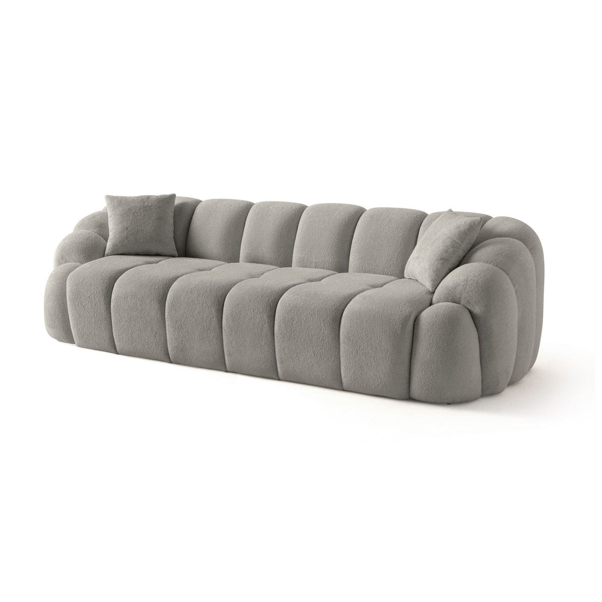 Octavio (268 x 70 x 80 cm) 4-sits soffa Grå