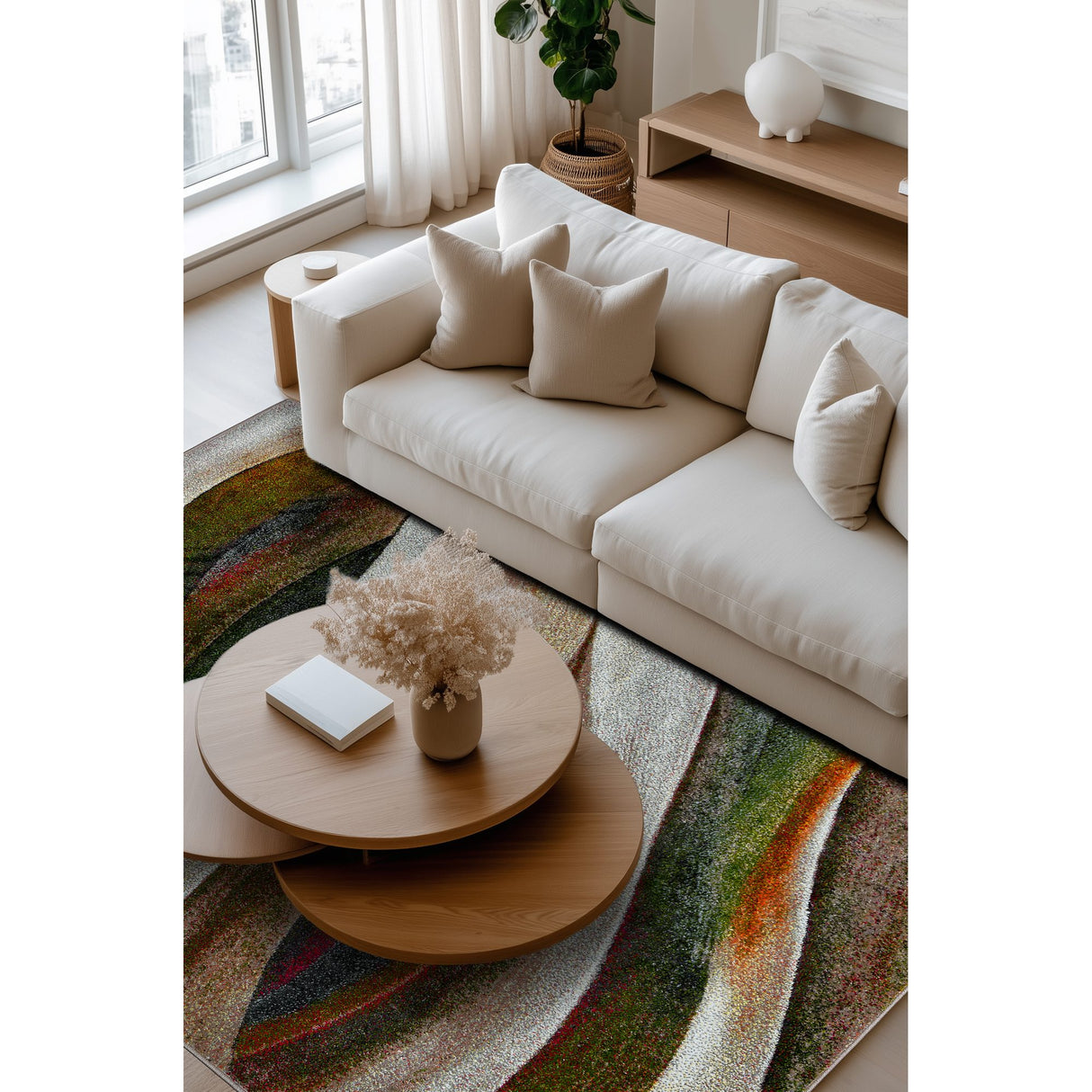 Reve Multifärgad Wiltonmatta