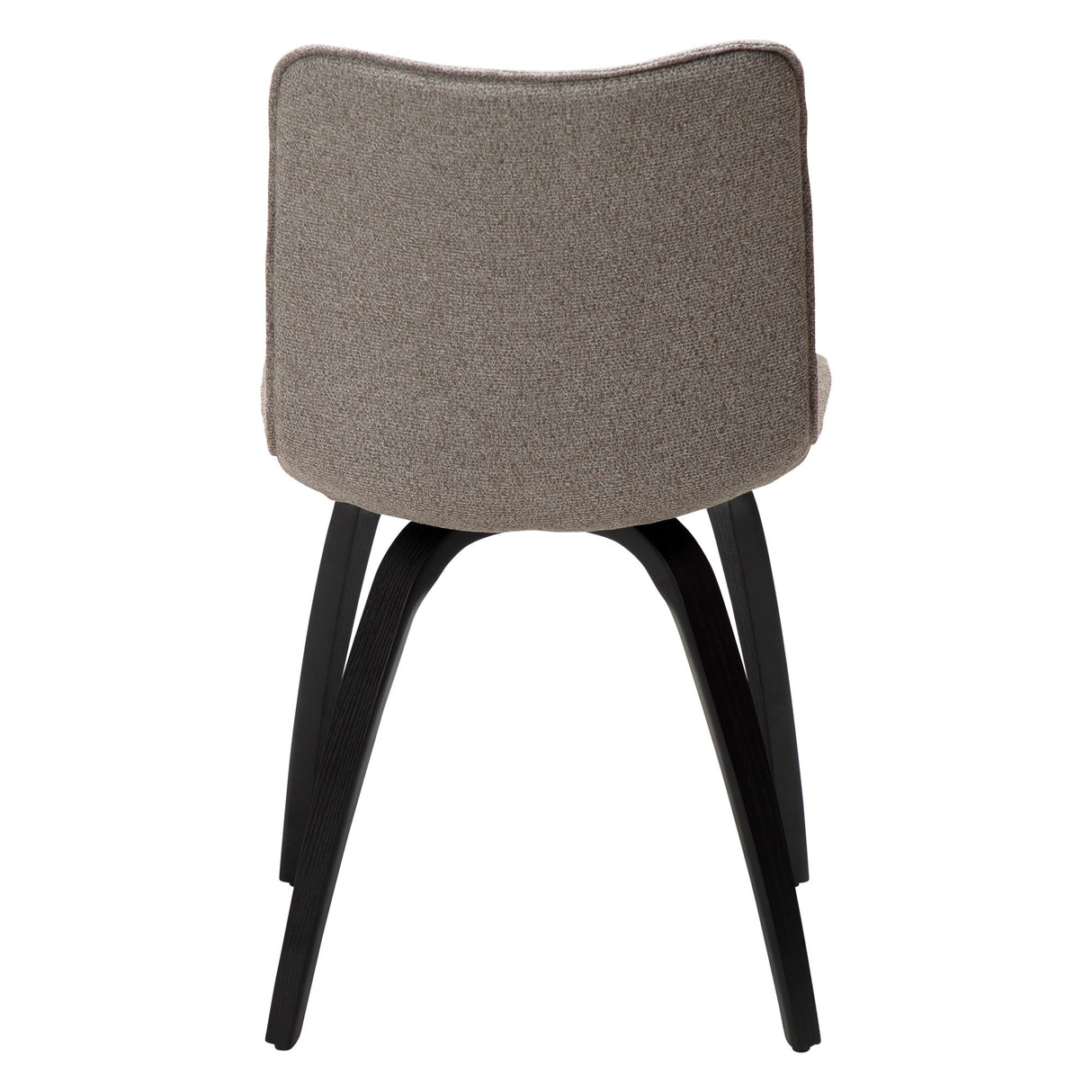 Glee Stol Pebble Earth Bouclé, Black