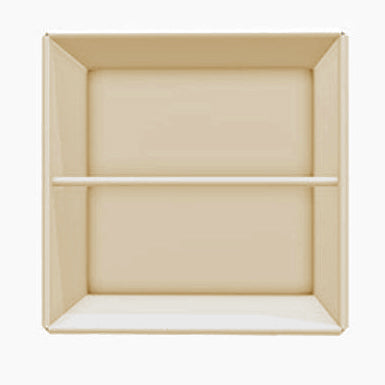 Charlotte Quadrant-vägghylla Sand