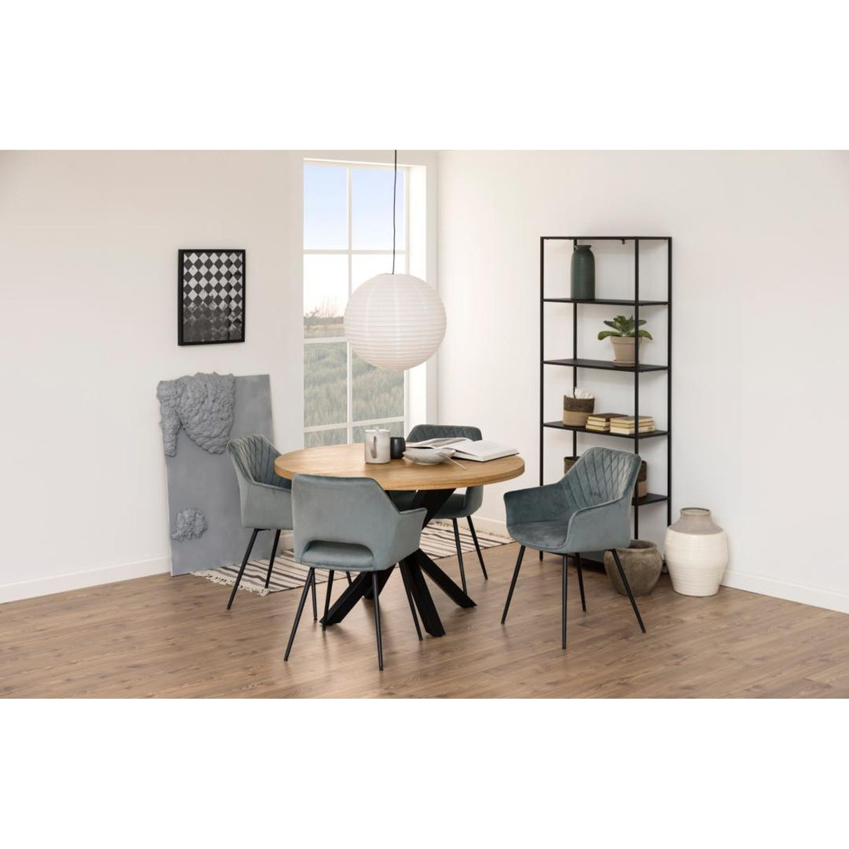 Travis Bokhylla 185x69x30 cm