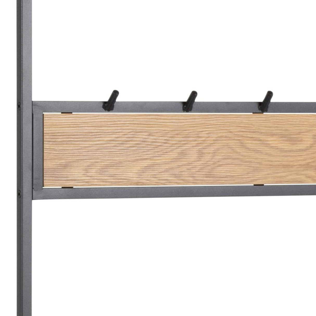 Notting Hill Klädställning 77x40x185 cm Ek