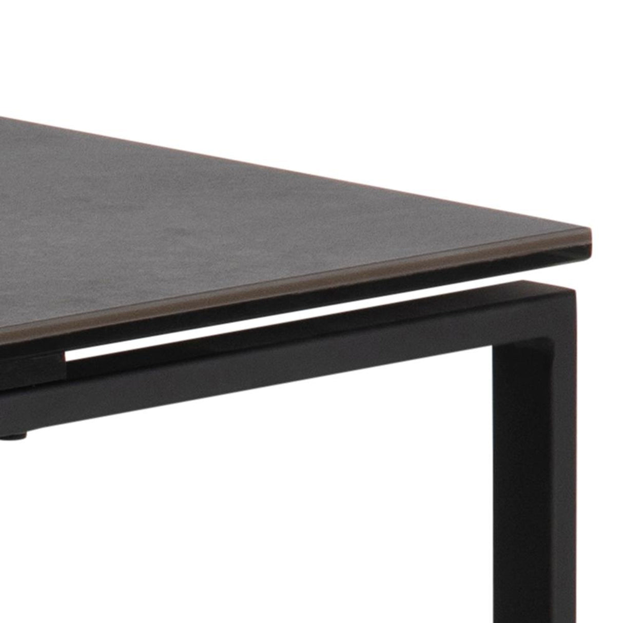 Benz Satsbord 55x50x50 cm Svart Keramik