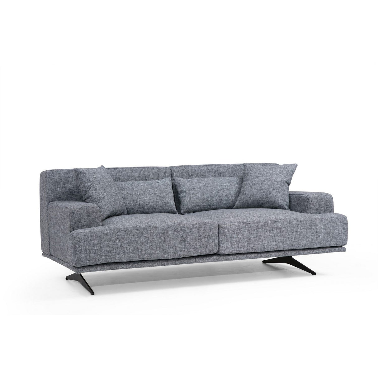 Bentley 2 Seater (200 x 110 x 80 cm) 2-sitssoffa Grå