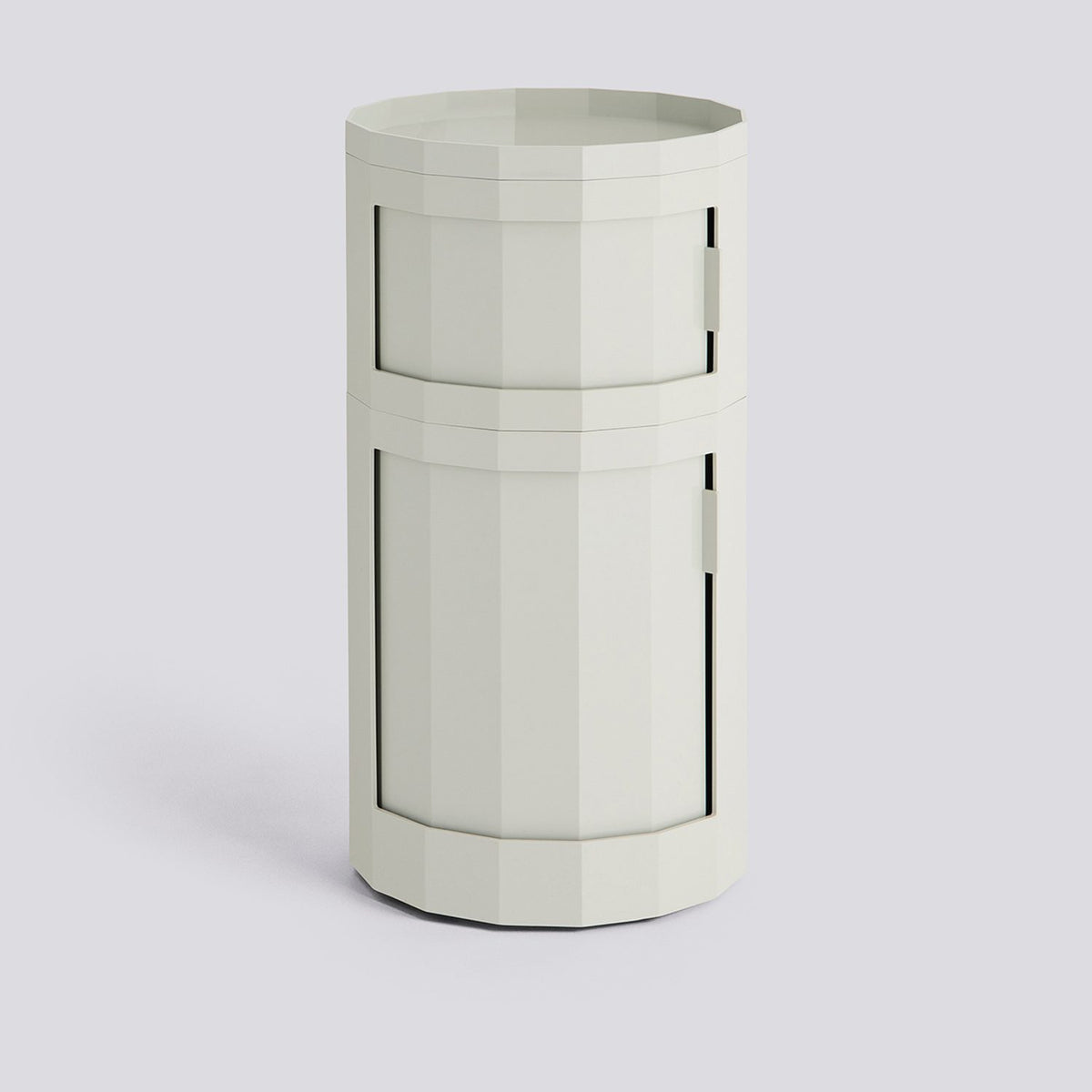 Facet Cabinet 110 38 × 38 × 71 cm Skåp Misty grey