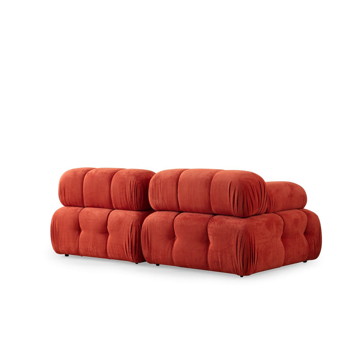 Doblo 2-sits (200 x 100 x 80 cm) 2-sitssoffa Röd
