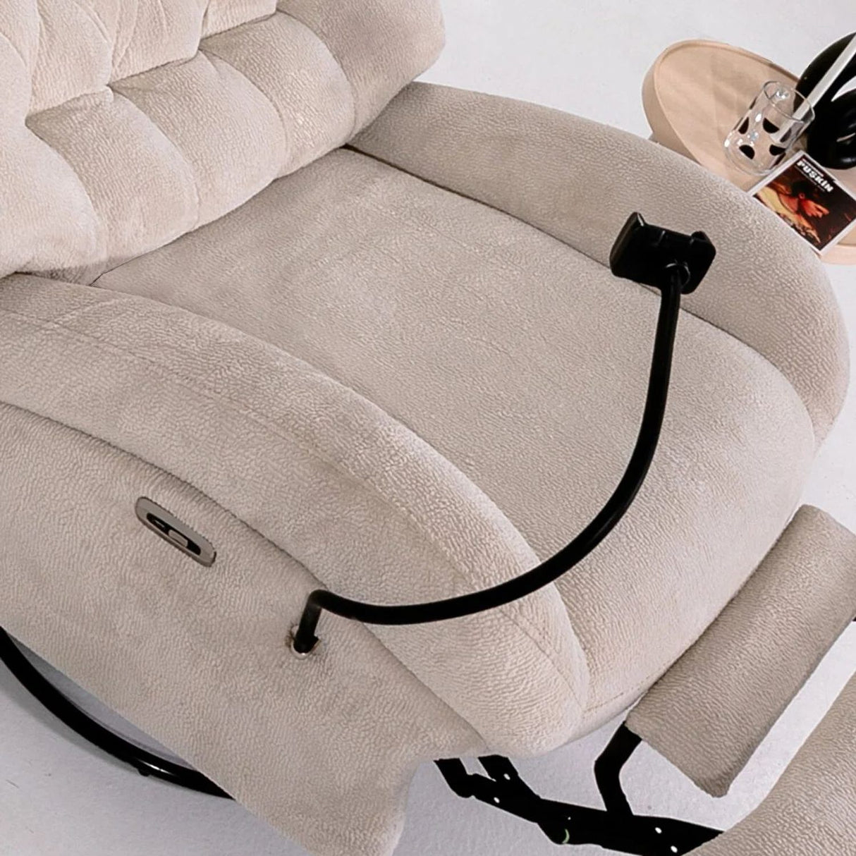 Ellie Electric Reclinerfåtölj Kräm