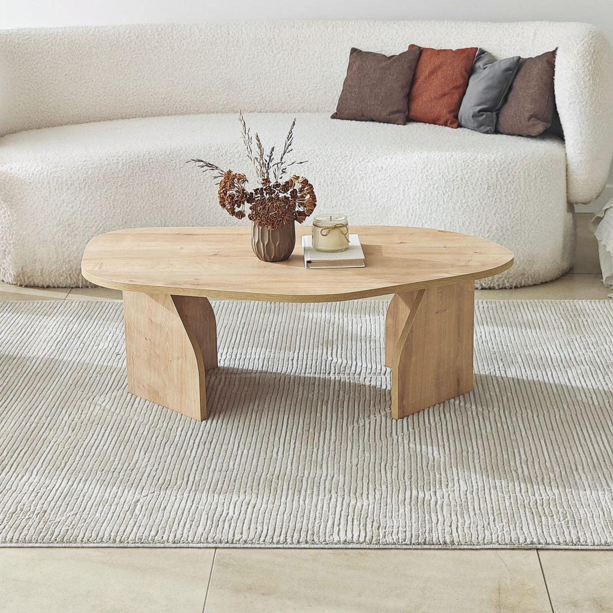 Nova (100 x 35 x 60 cm) Soffbord Sapphire Oak
