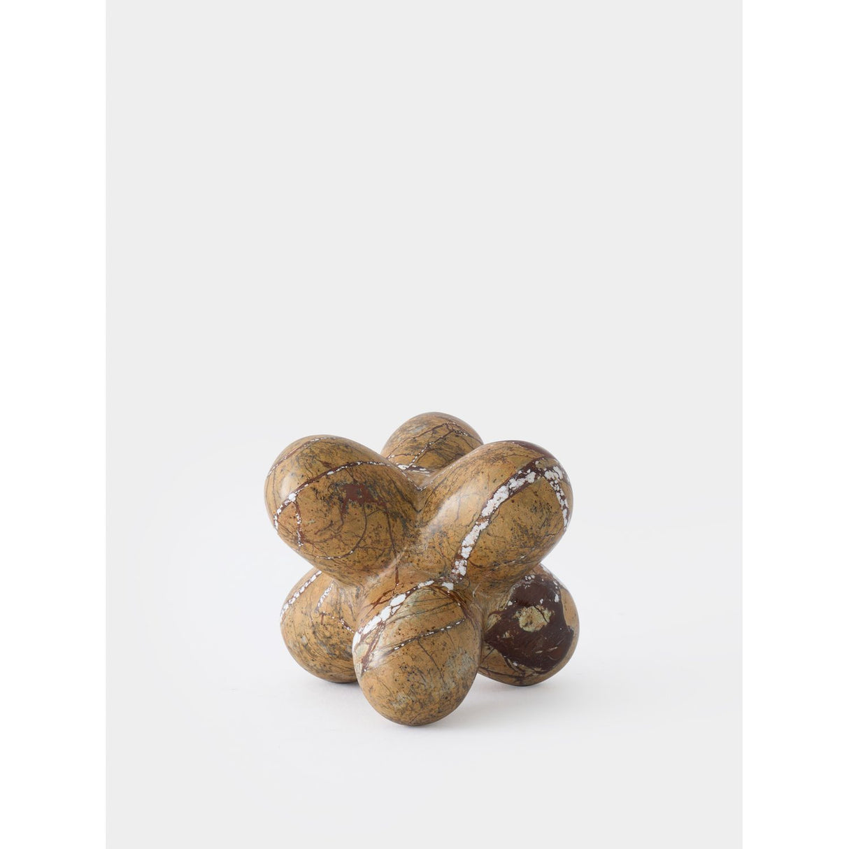 Jack Skulptur Forest Brown Marble