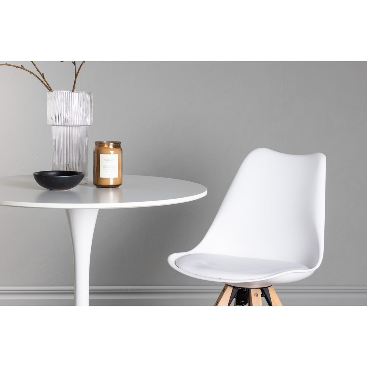 Hamden, Zeno Rund matgrupp Natur, vit, Vit, ⌀80
