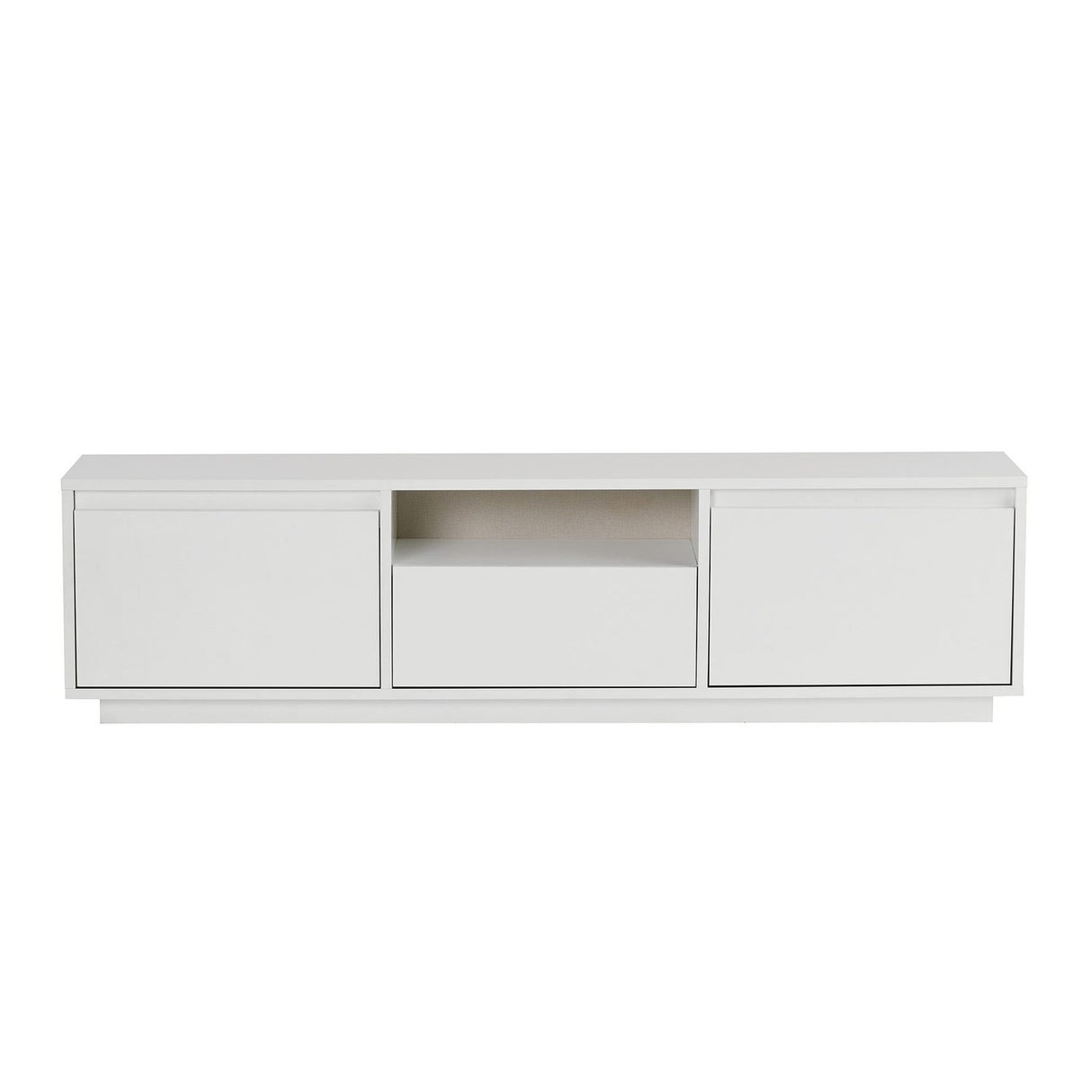 Bony TV-bänk Natural White
