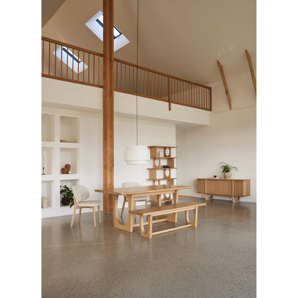 Essentia 95x180 cm Matbord Ek