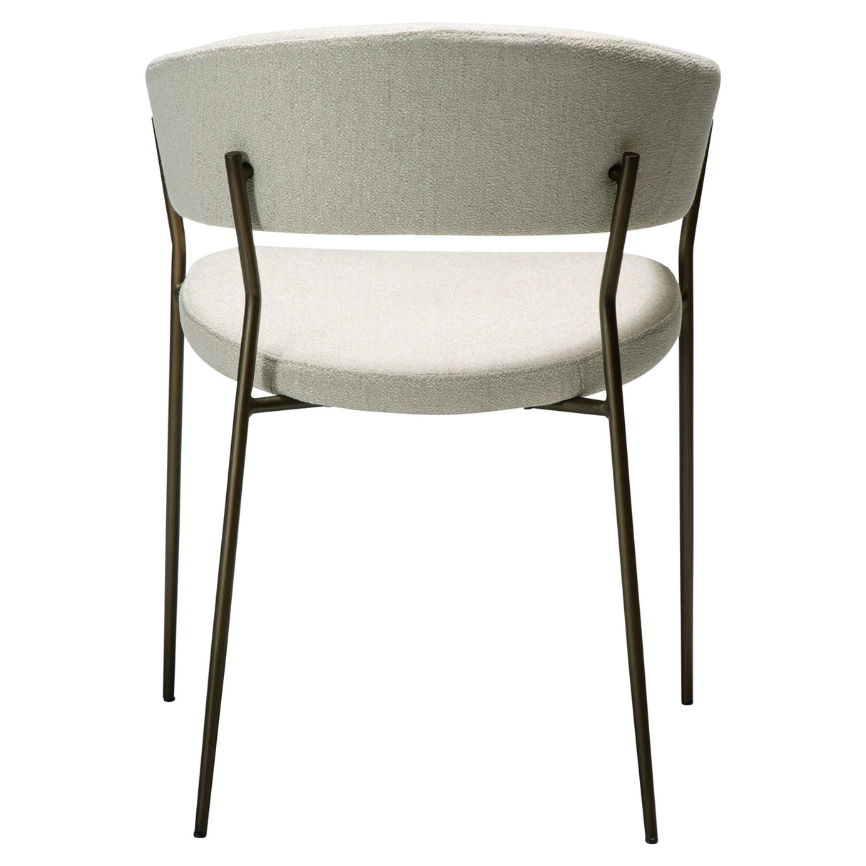 Reboot Stol Simply Beige, Antique Brass