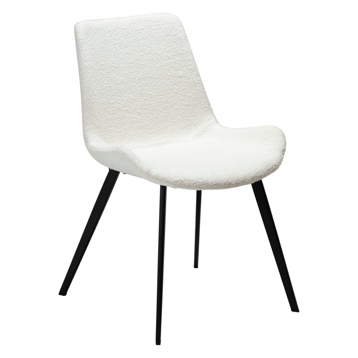 Hype Stol Snow Bouclé, Black