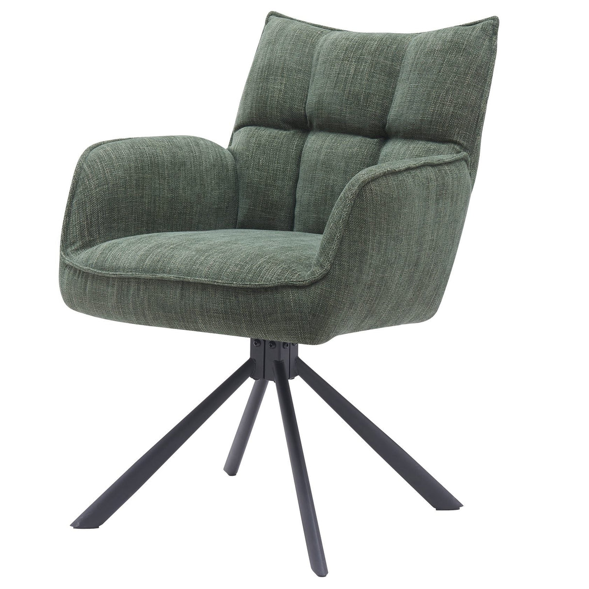 Strada Stol Skogsgrön, Metall