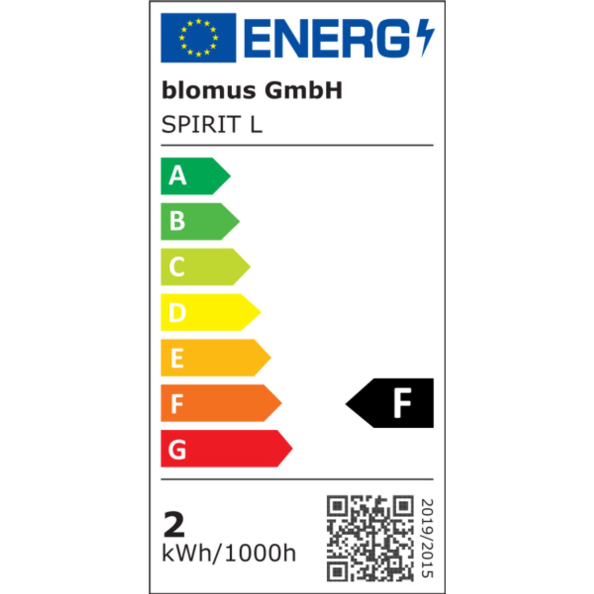 Spirit led 25 cm Utomhuslampa Platinum Gray