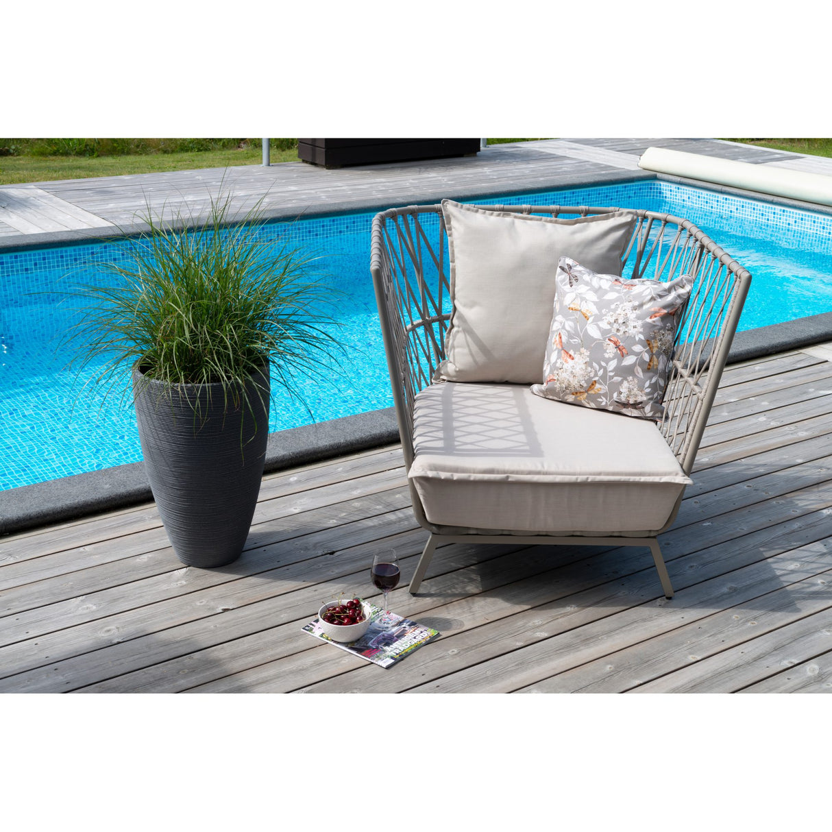 Jet Set Utefåtölj Beige