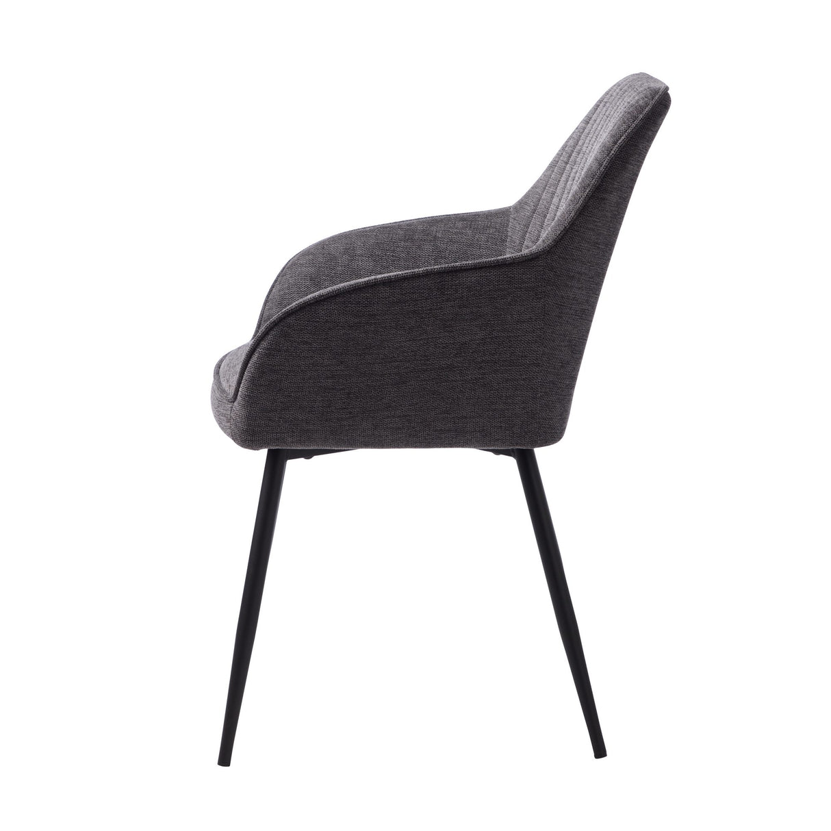 Cubo Stol Randig Mörkgrå