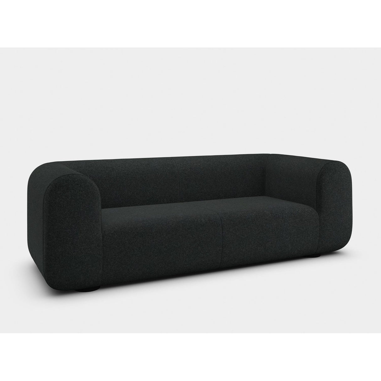 Plump 2,5-sitssoffa Divina Melange Dark Grey BL