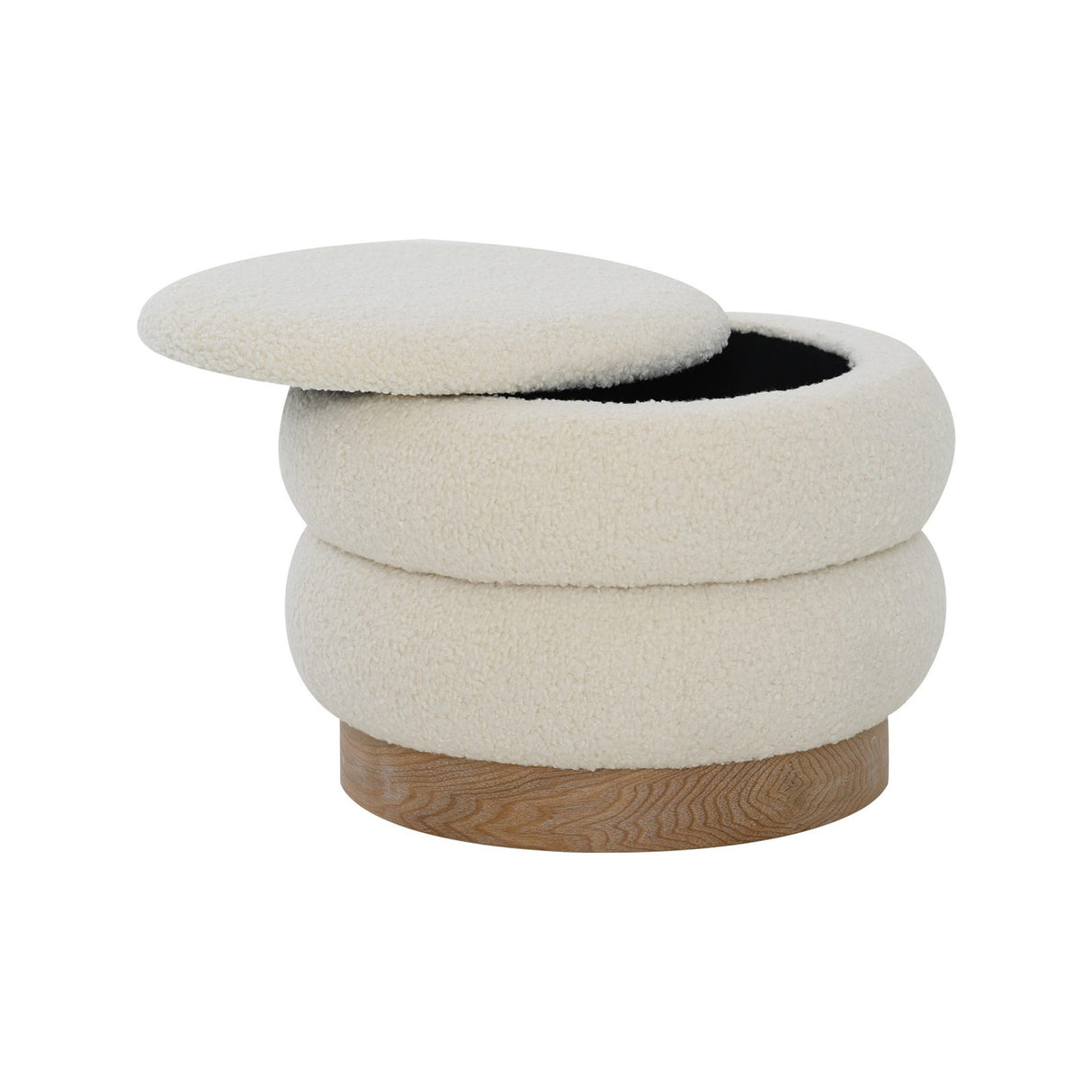 Tide Puff med Förvaring Beige