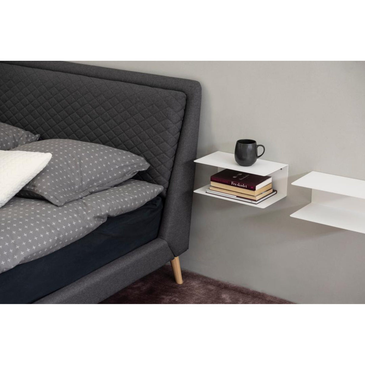 Joliet Vägghylla 35x20 cm Vit