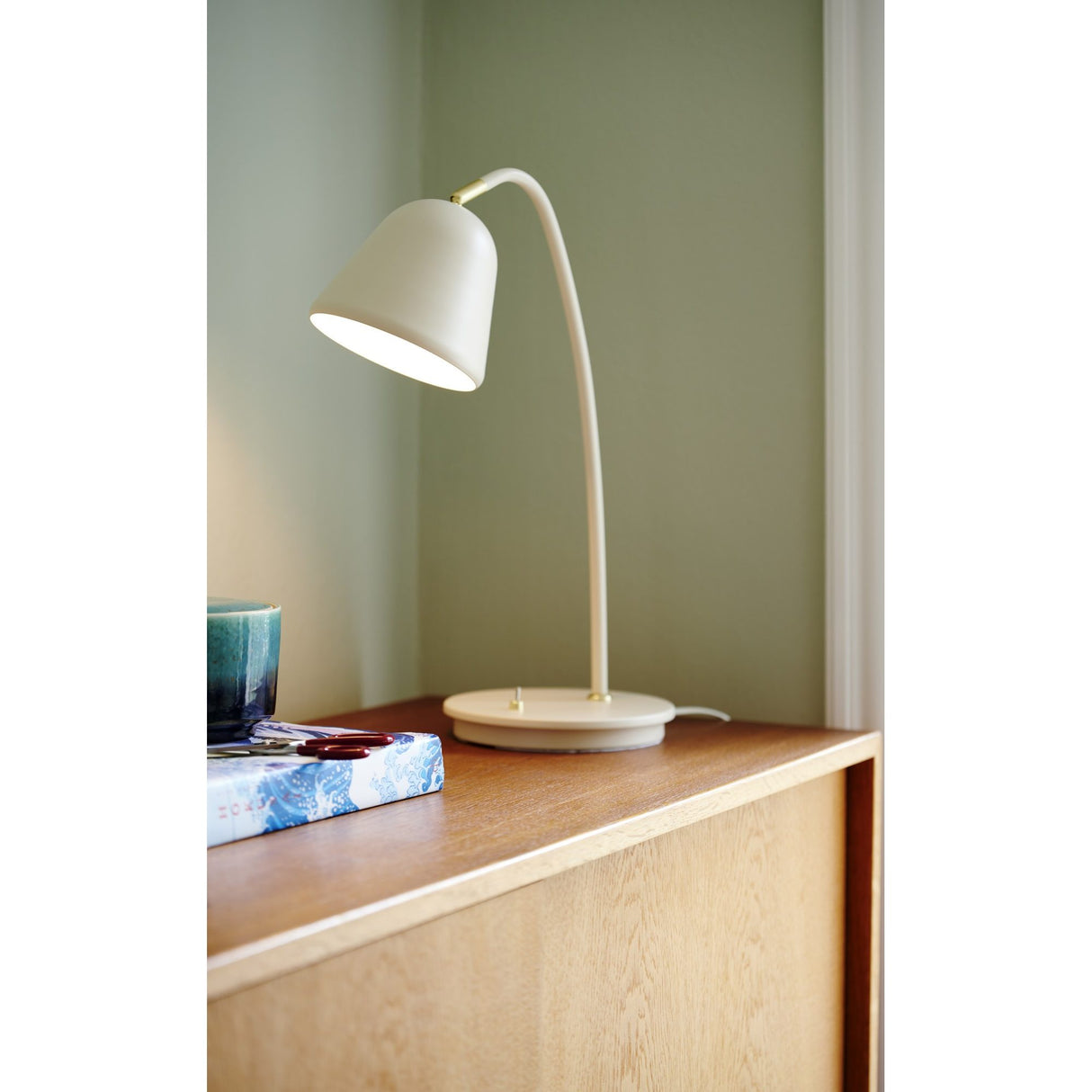 Fleur Beige Bordslampa