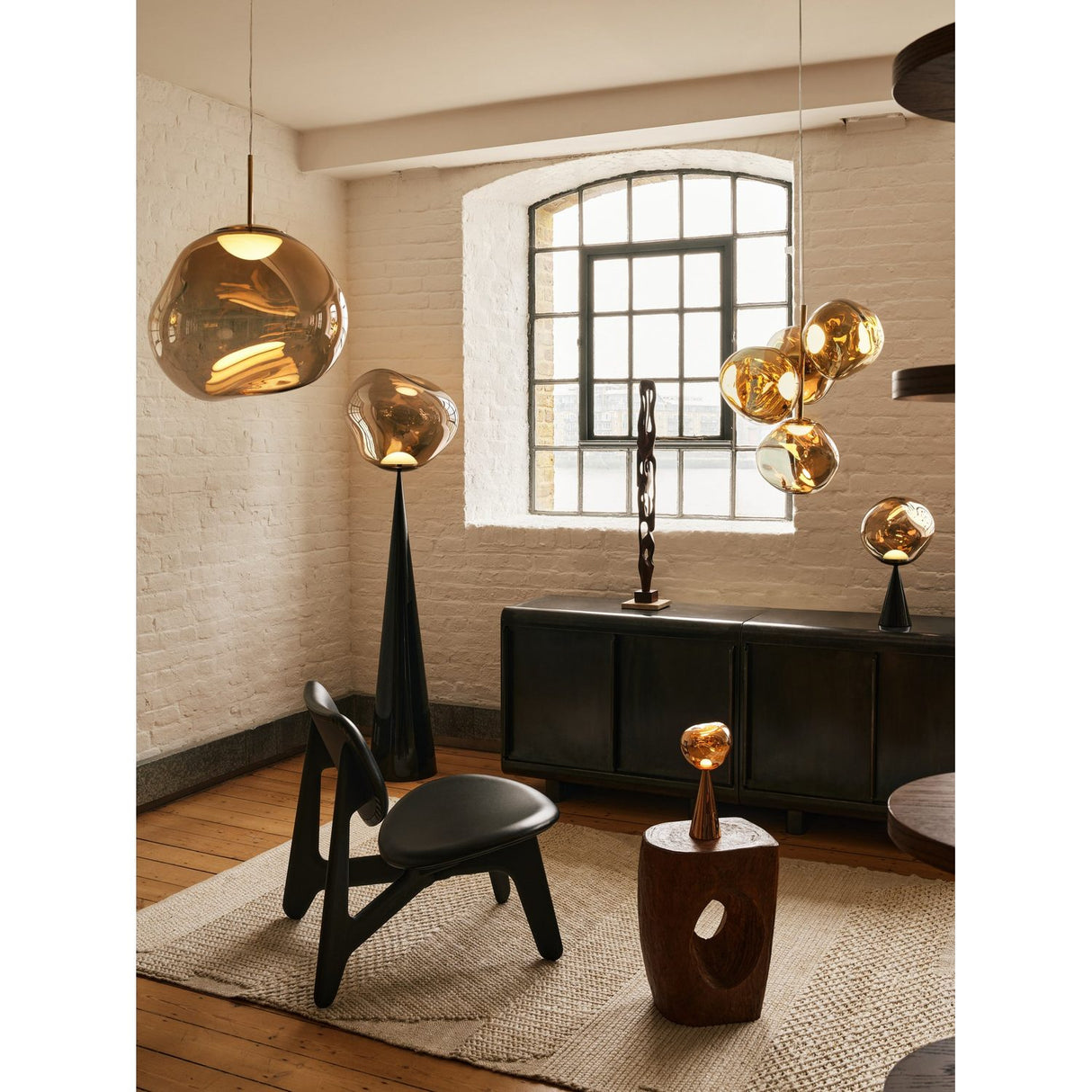 Melt Pendellampa LED Bronze