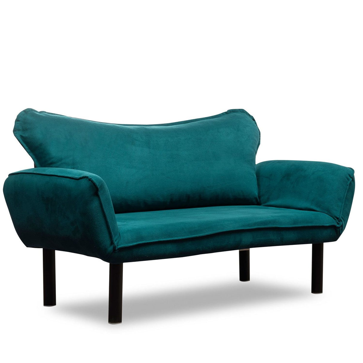 Chatto (150 x 75 x 70 cm) 2-sits bäddsoffa Petrolblå