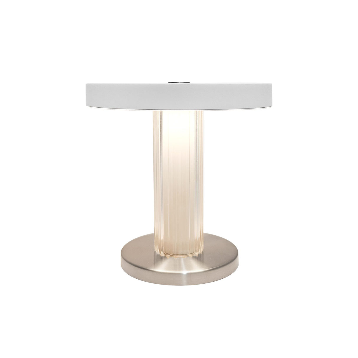 Trezzi Vit Uppladdningsbar Lampa