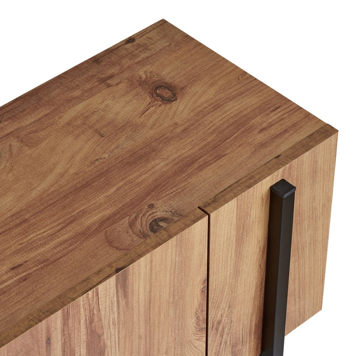 Carlito TV-bänk Atlantic Pine Black