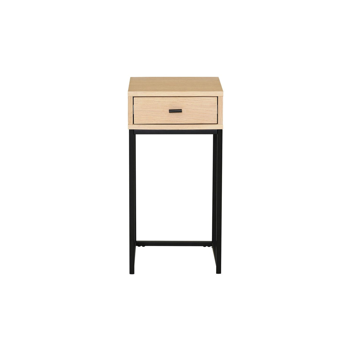 Regal Sängbord Vitpigmenterad Ek, 60 cm