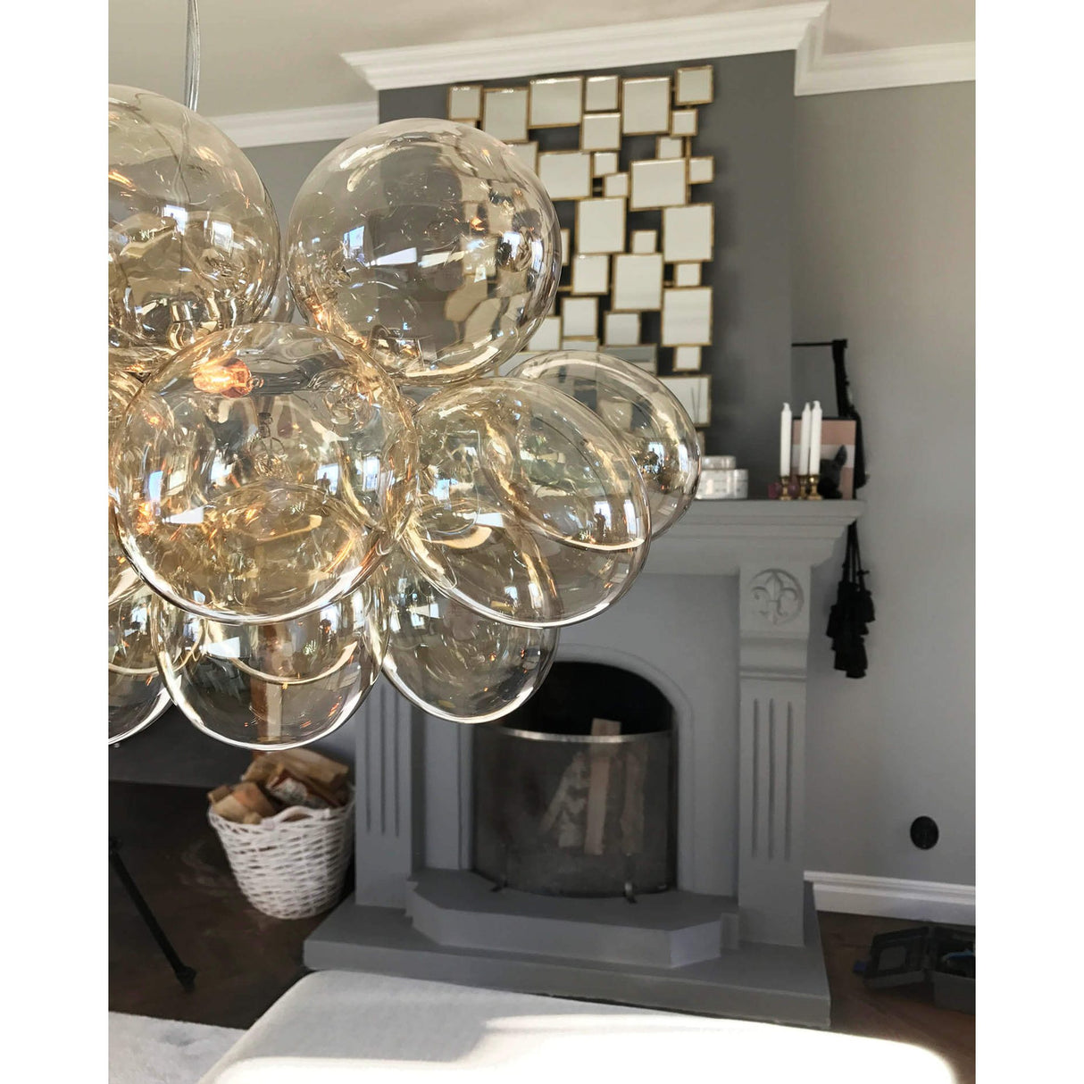 Gross Bar Taklampa Amber