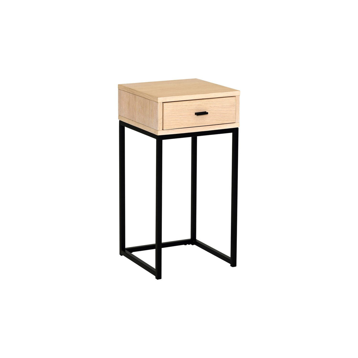 Regal Sängbord Vitpigmenterad Ek, 60 cm