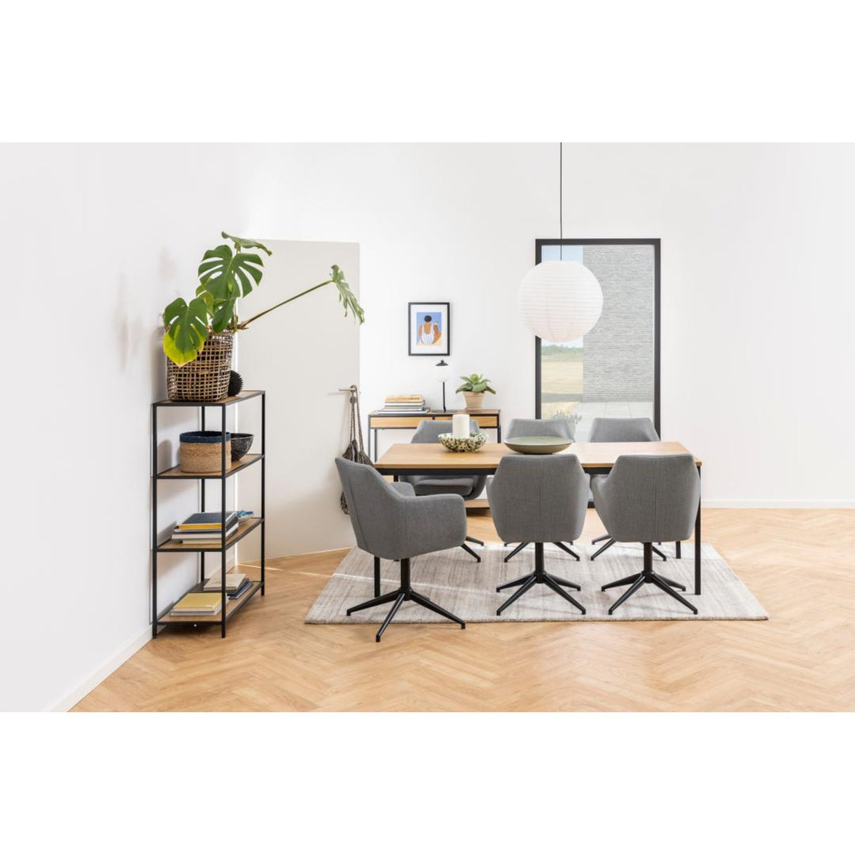 Notting Hill Bokhylla 114x77x35 cm