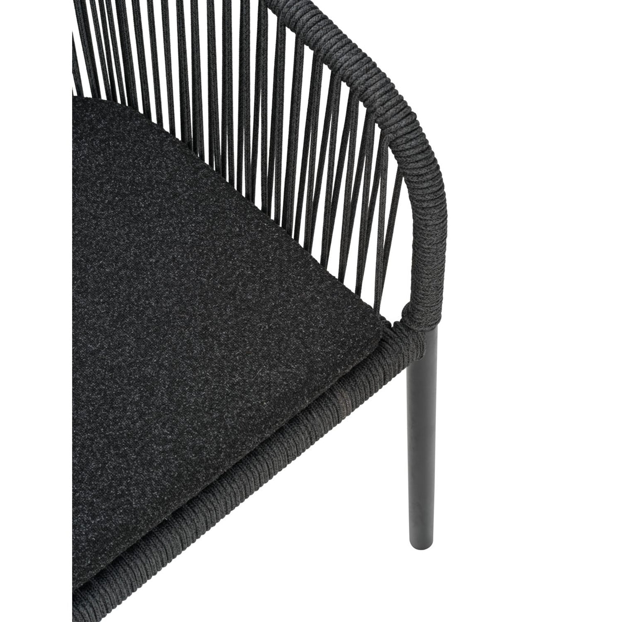 Delta Karmstol Svart/Teddy Black Svart