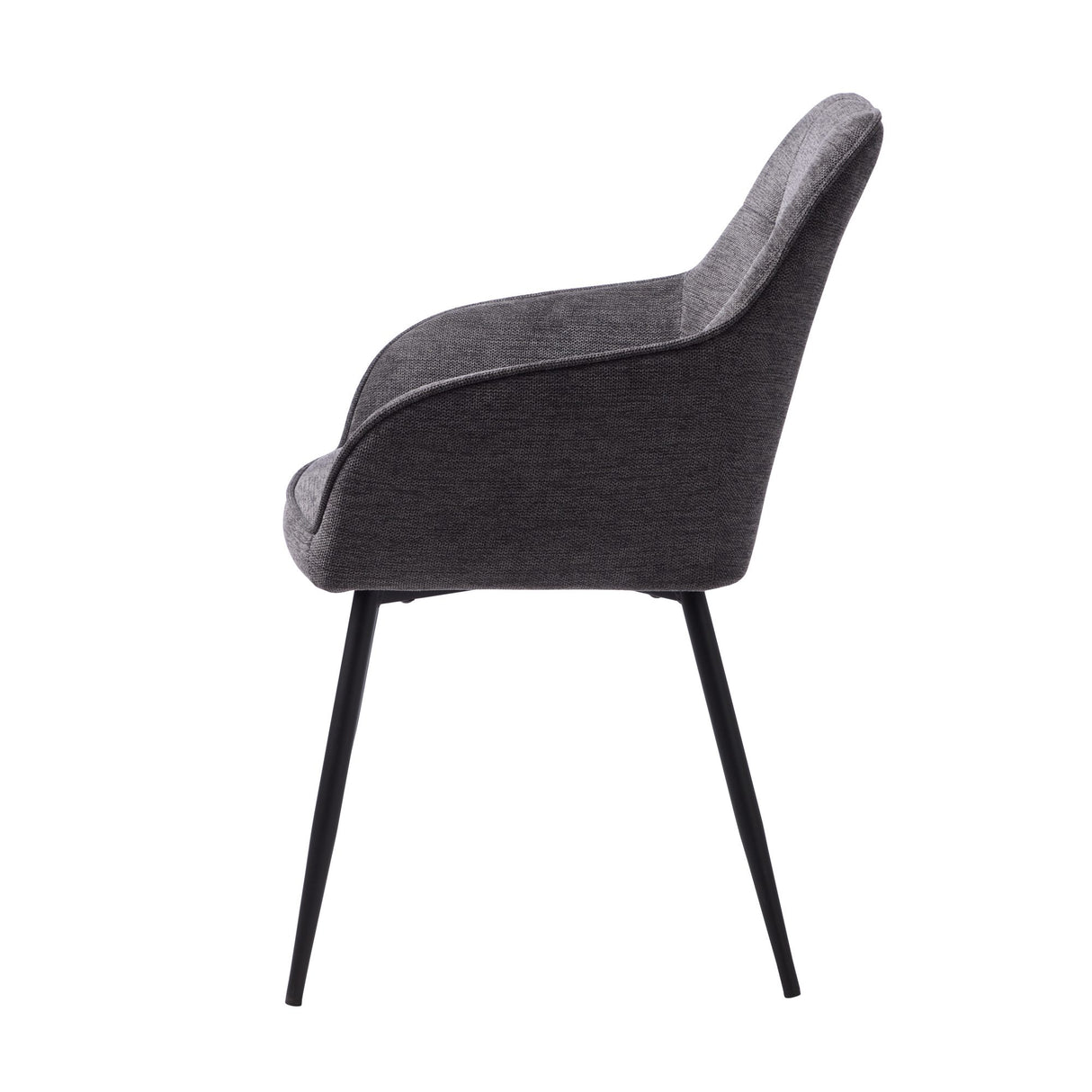 Cubo Stol Fyrkant Mörkgrå