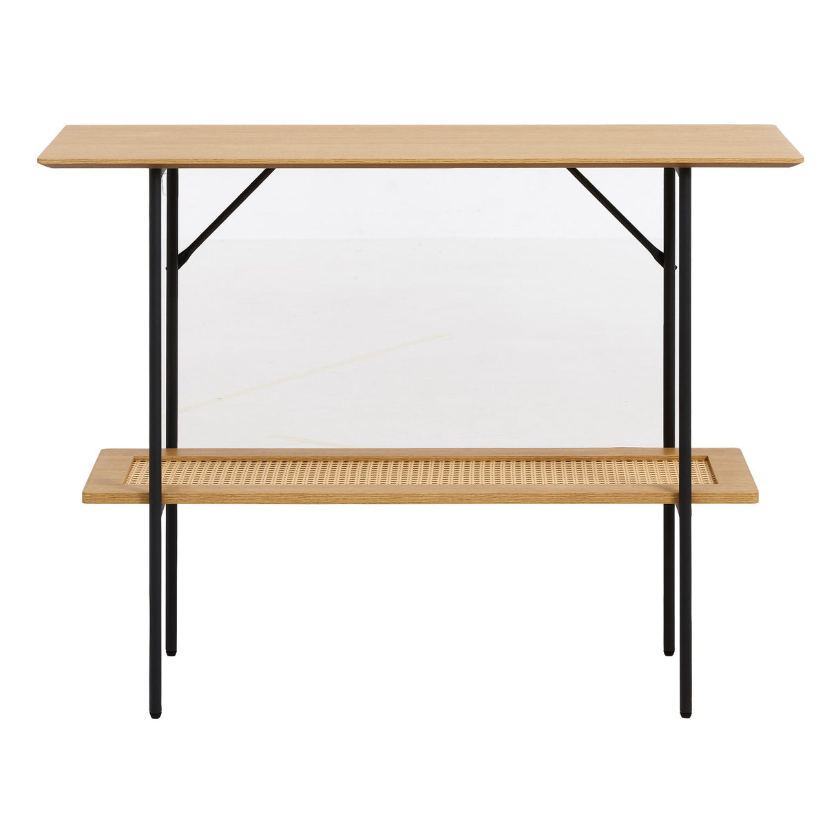 Segmento 100 cm Avställningsbord Naturlig