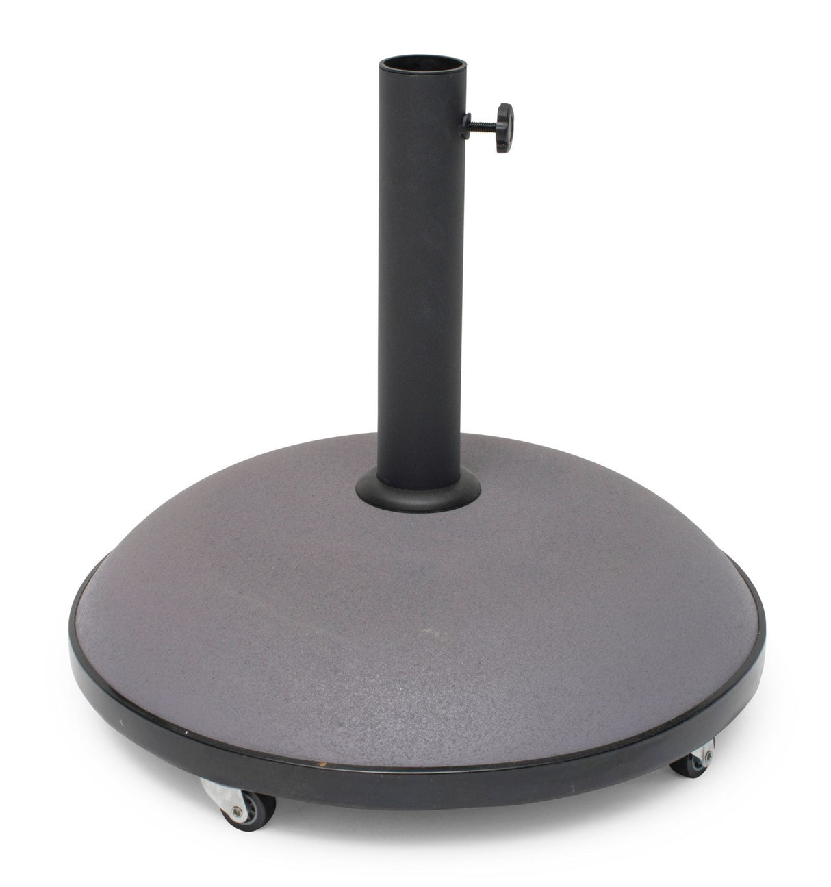Parasollfot 35 kg med Hjul Grå