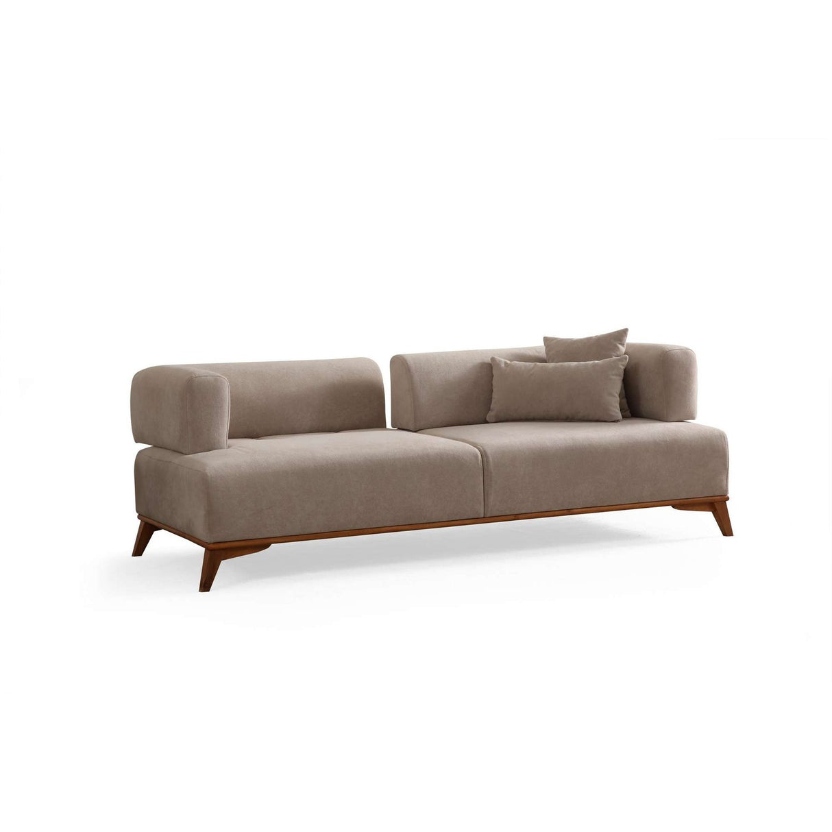 Atom 3-sits soffa Kräm
