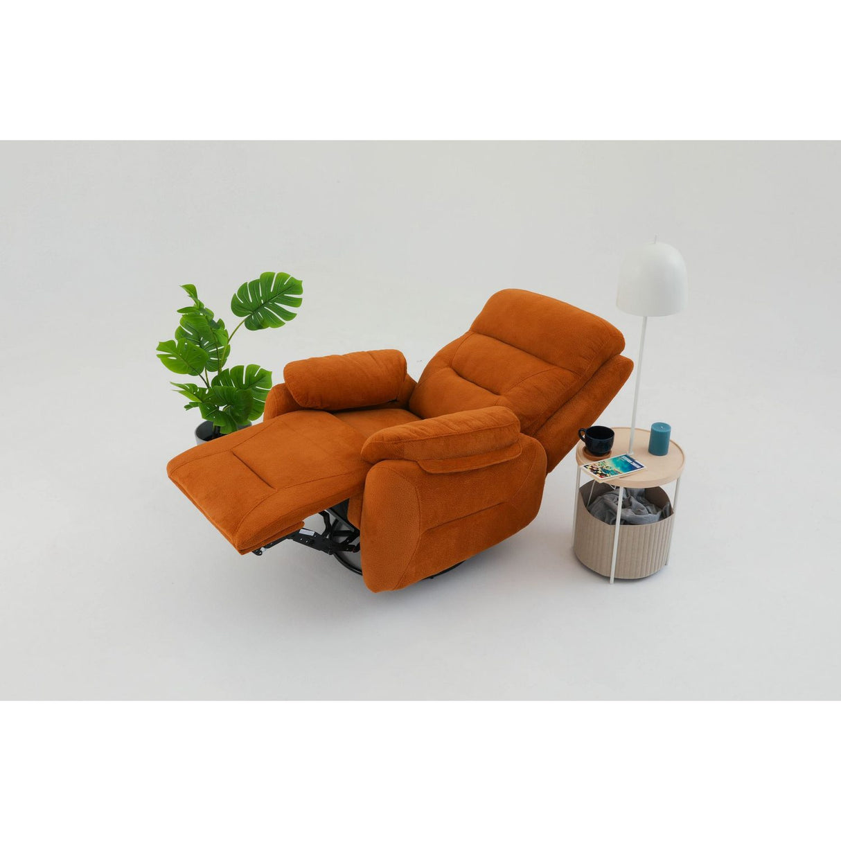 Angela Electric Reclinerfåtölj Tegelröd