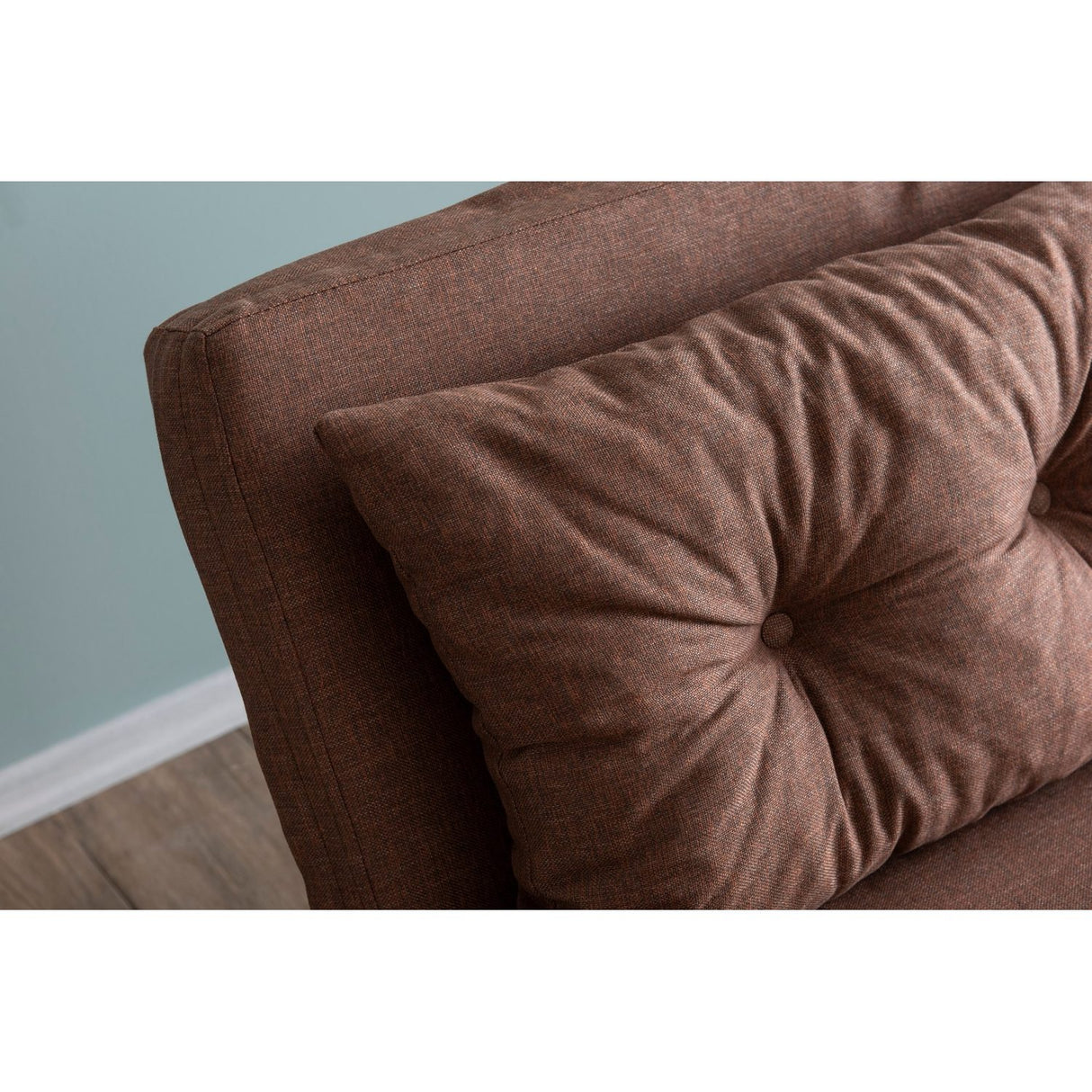 Apia 2-sits (25 x 134 x 121 cm) 2-sits bäddsoffa Ljusbrun