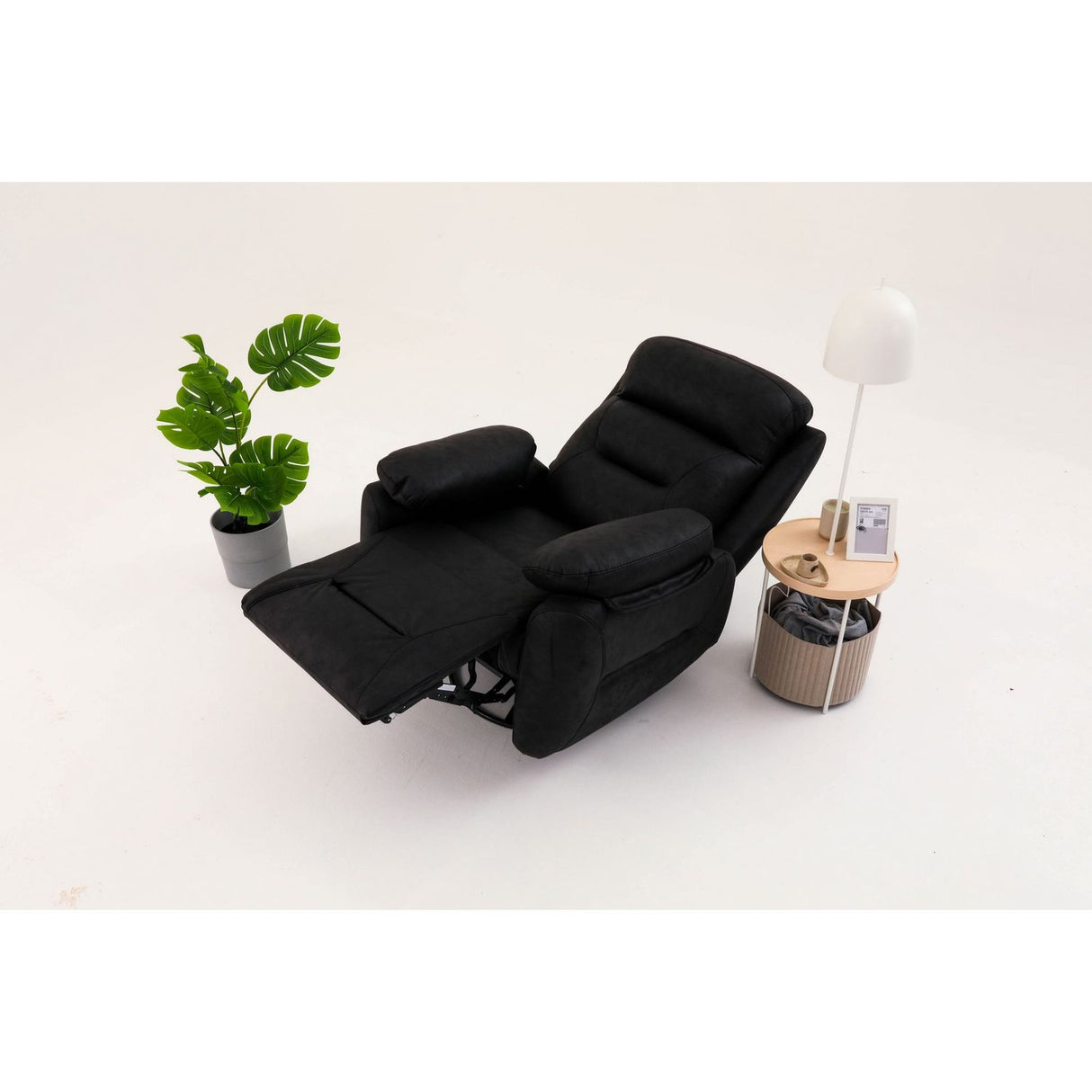 Angela Electric Reclinerfåtölj Svart