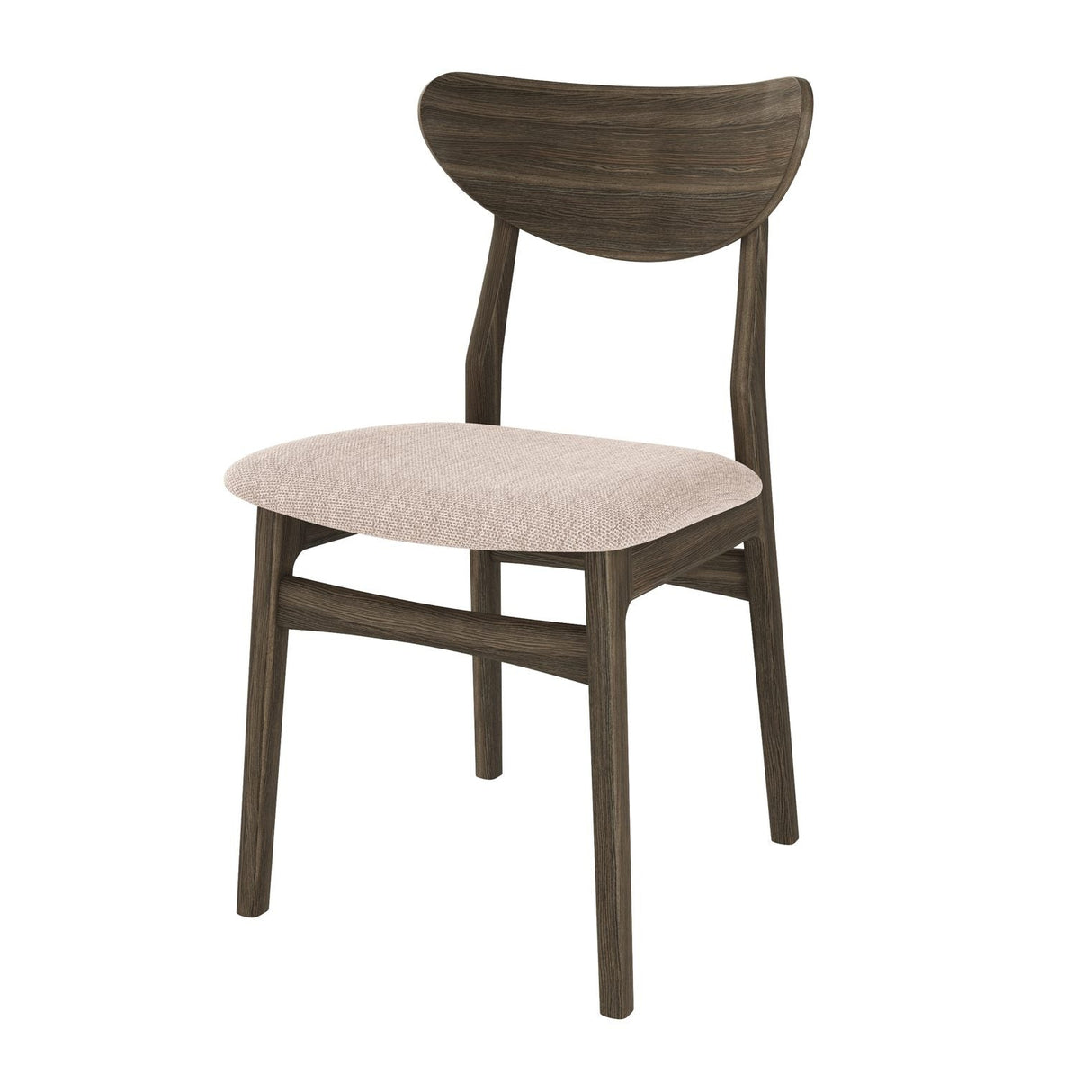 Esther Matstol Rökoljad Ek/Beige Tyg