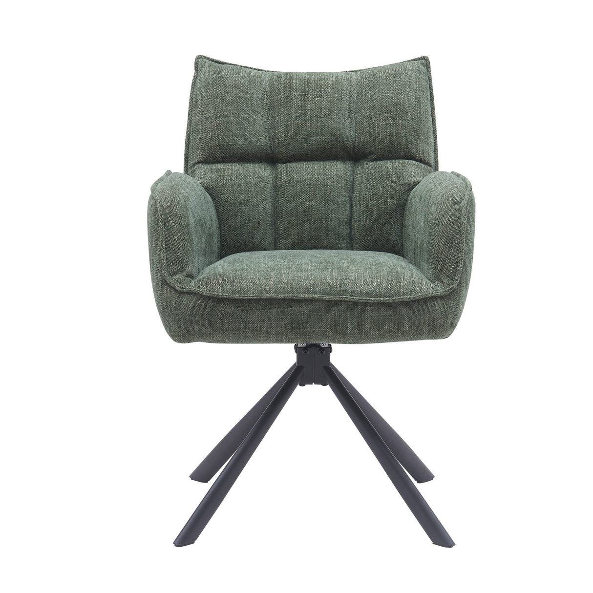 Strada Stol Skogsgrön, Metall