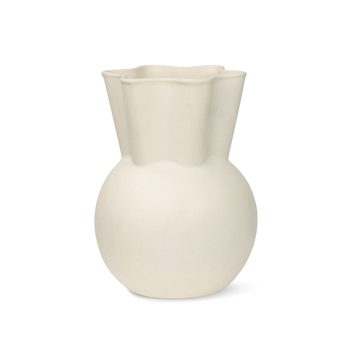 Eva Stoer Nielsen Vas Vit, 20 cm