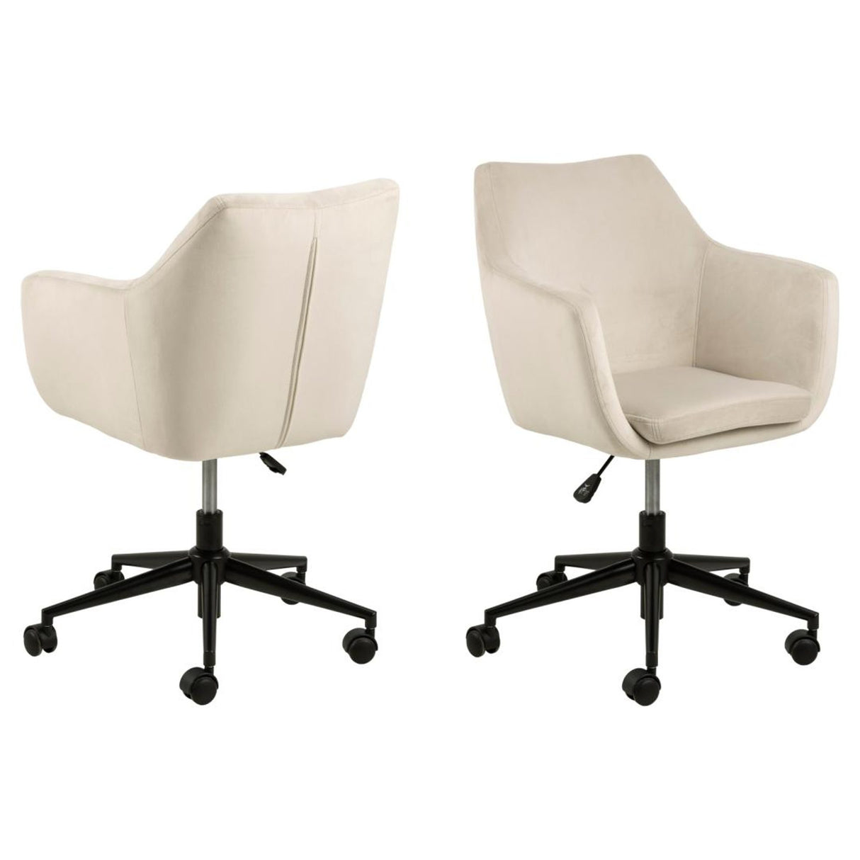 Grimstad Skrivbordsstol Vic tyg Sand