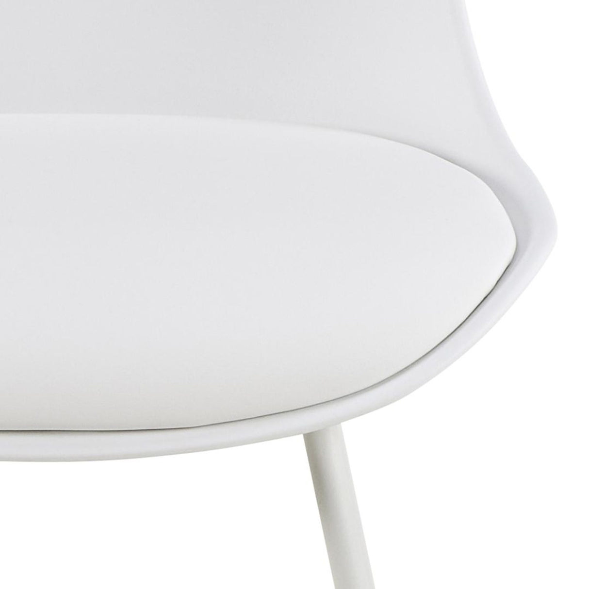 Maurice Barstol Låg Vit