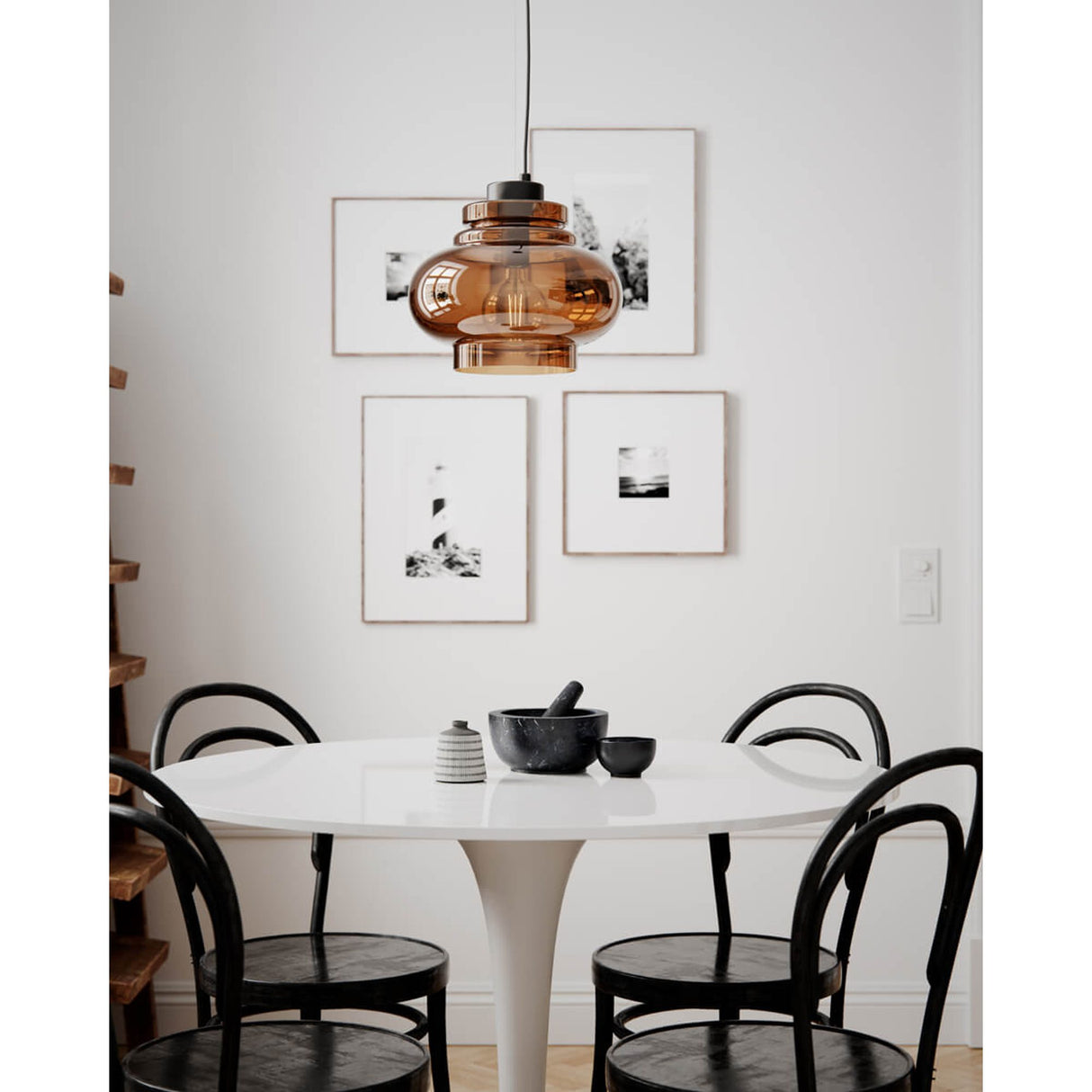 Dolores Taklampa Konjak