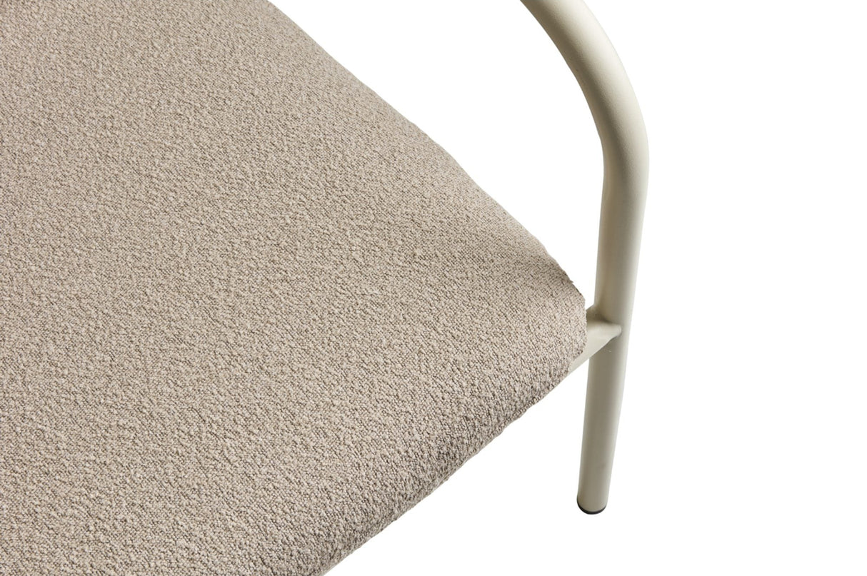 Bendt 2-sits Utesoffa Pearl White/Teddy Beige